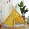 Tenda de brincadeira infantil de lona externa interna